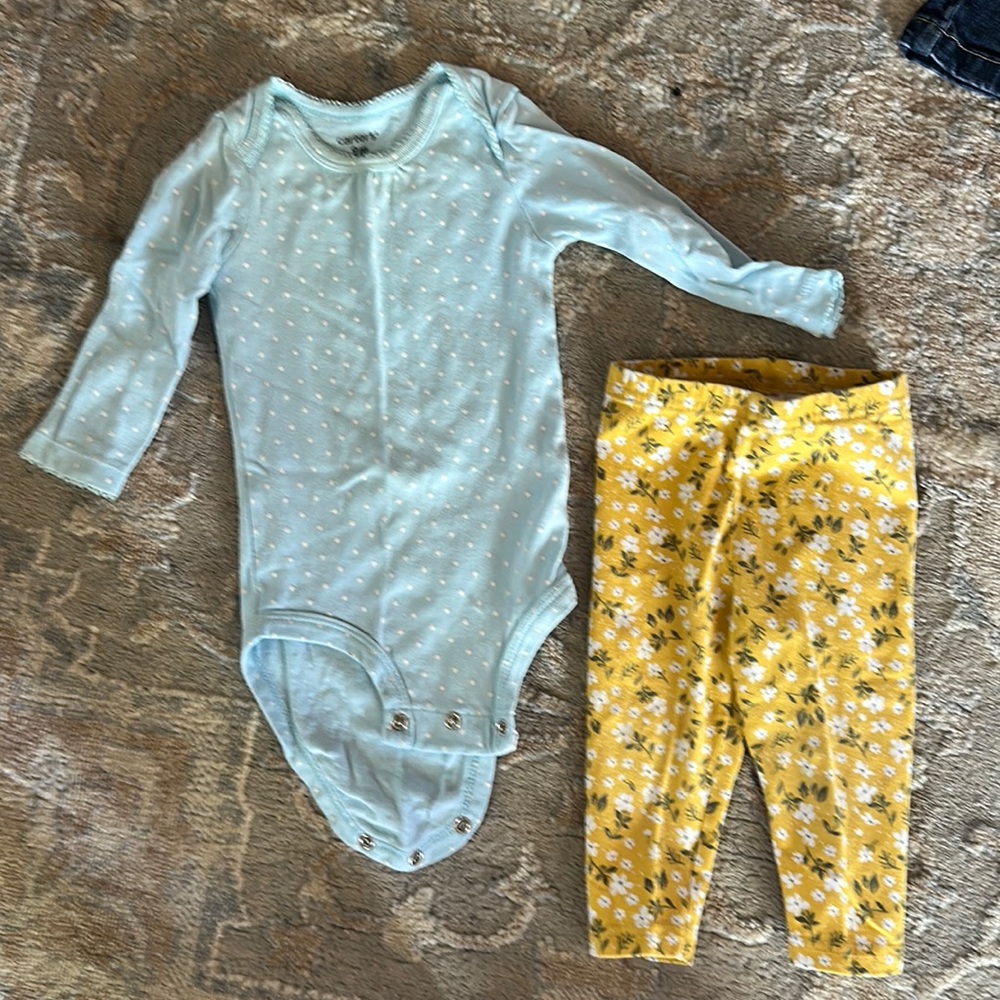 SOLD Cater’s long sleeve shirt and pants